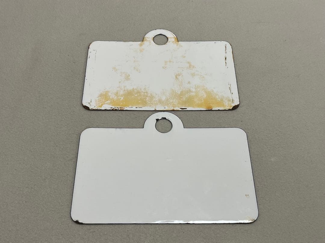 鉄道部品　愛称板　快速 札幌-千歳空港 普通　2枚セット