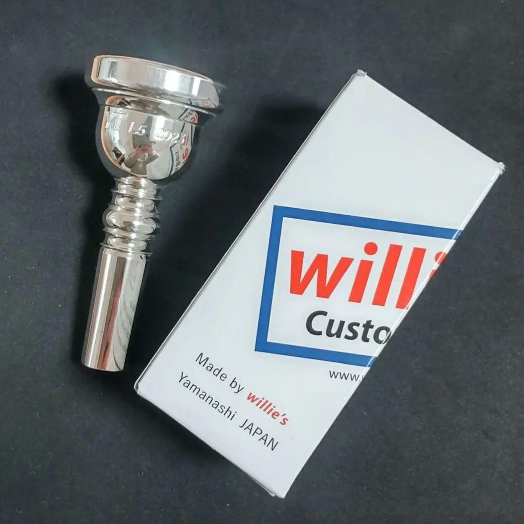 【willie's / YT L5 2023】トロンボーン マウスピース（太管）
