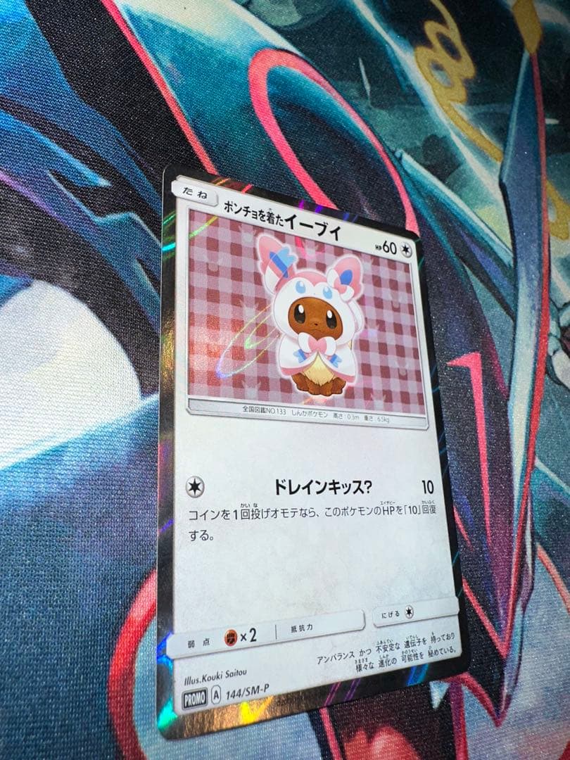 【さとしさん専用】ポンチョを着たイーブイ【ニンフィア】