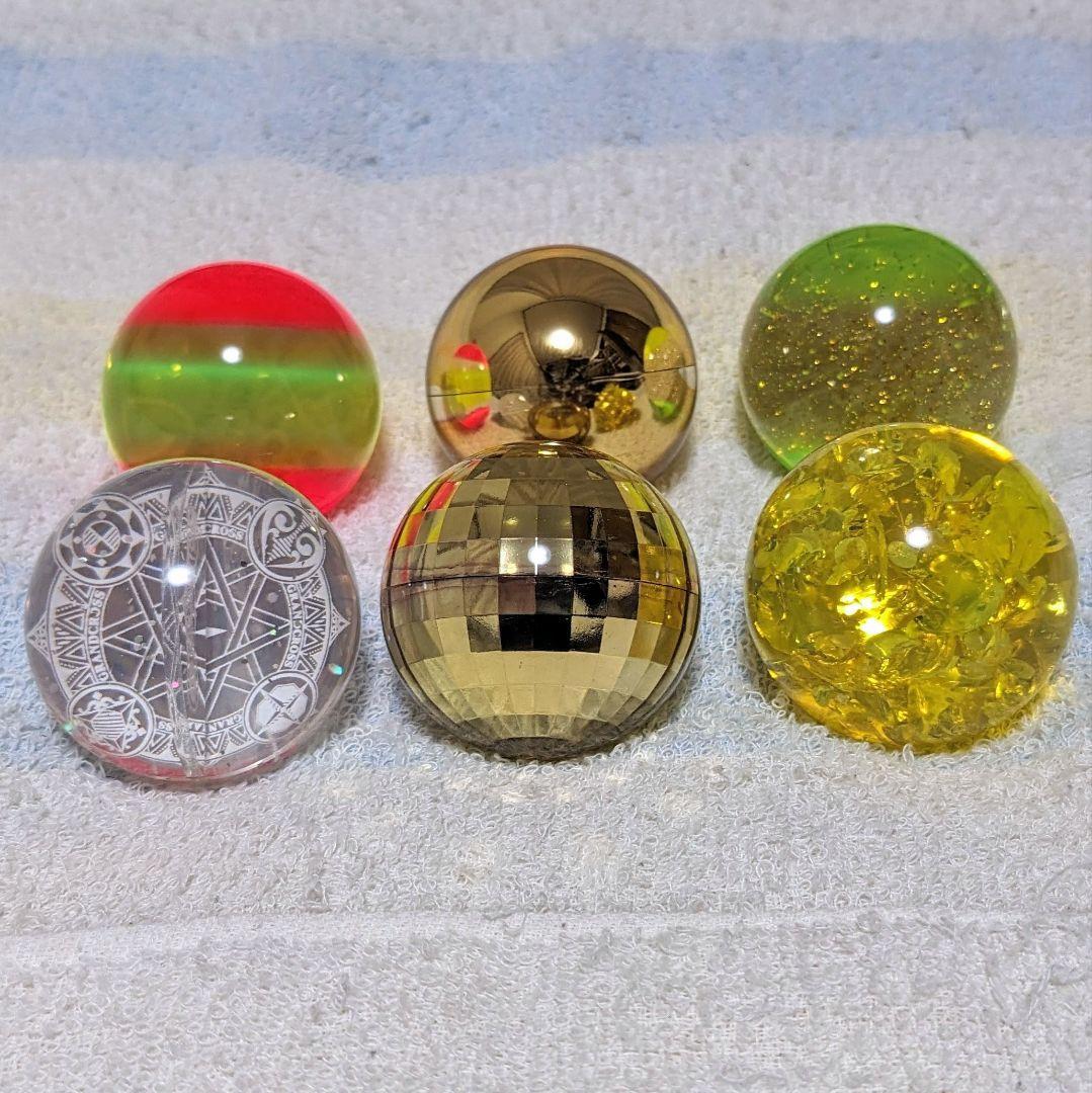 【研磨品】グランドクロス ボール 6球セット　メダルゲーム