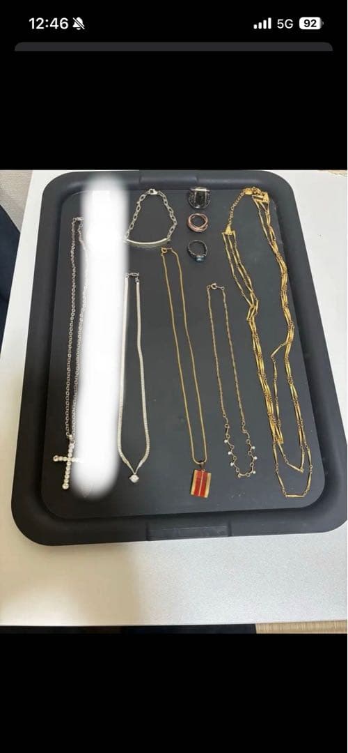 遺品整理　ネックレス　ゴールド　喜平　カメオ　指輪　ピアス　シルバー　28点