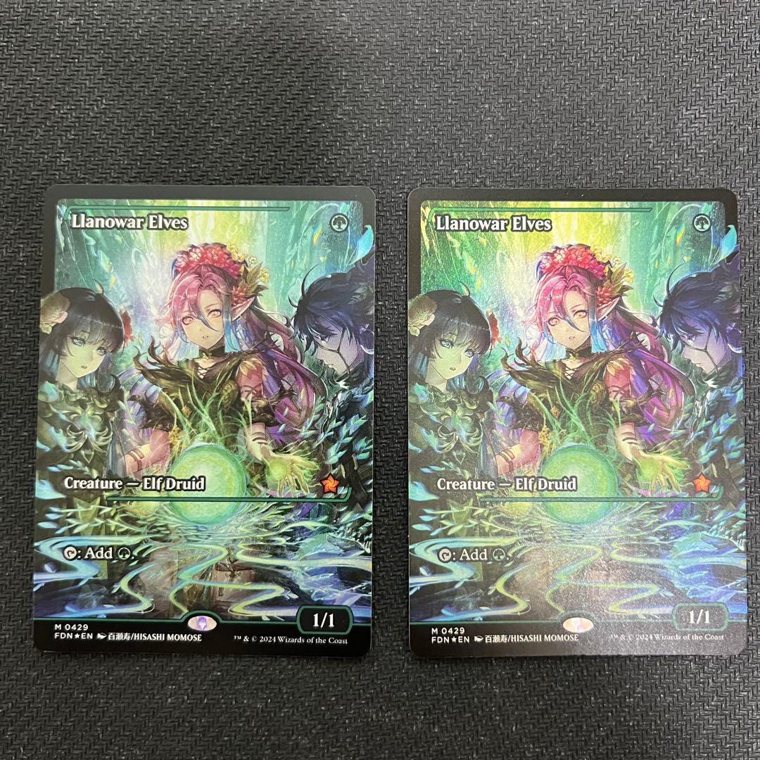 MTG ラノワールのエルフ ジャパンショーケース foil 2枚セット