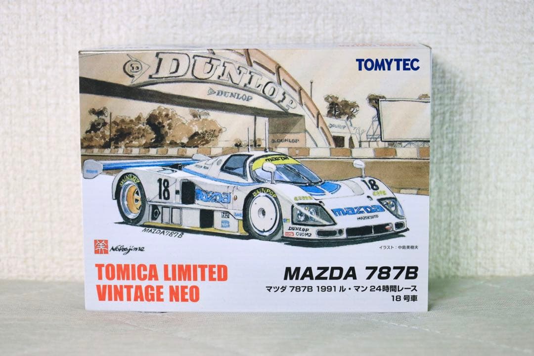 トミーテックミニカー　マツダ 787B No.18