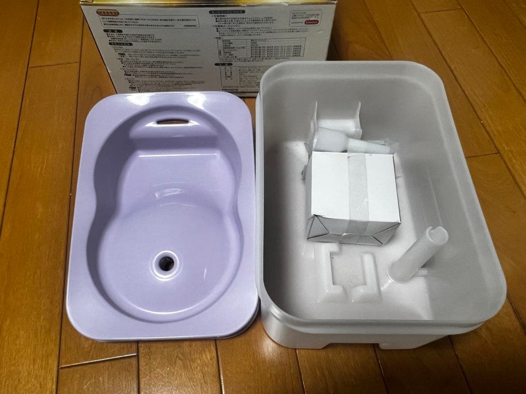 リッチェル プレアクア キャットウォーターファウンテン M 未使用