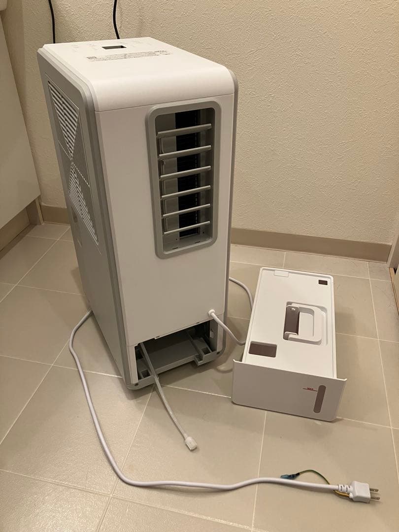 GEKETY コンプレッサー式スポットクーラー ダクトレス 冷風 除湿 リモコン