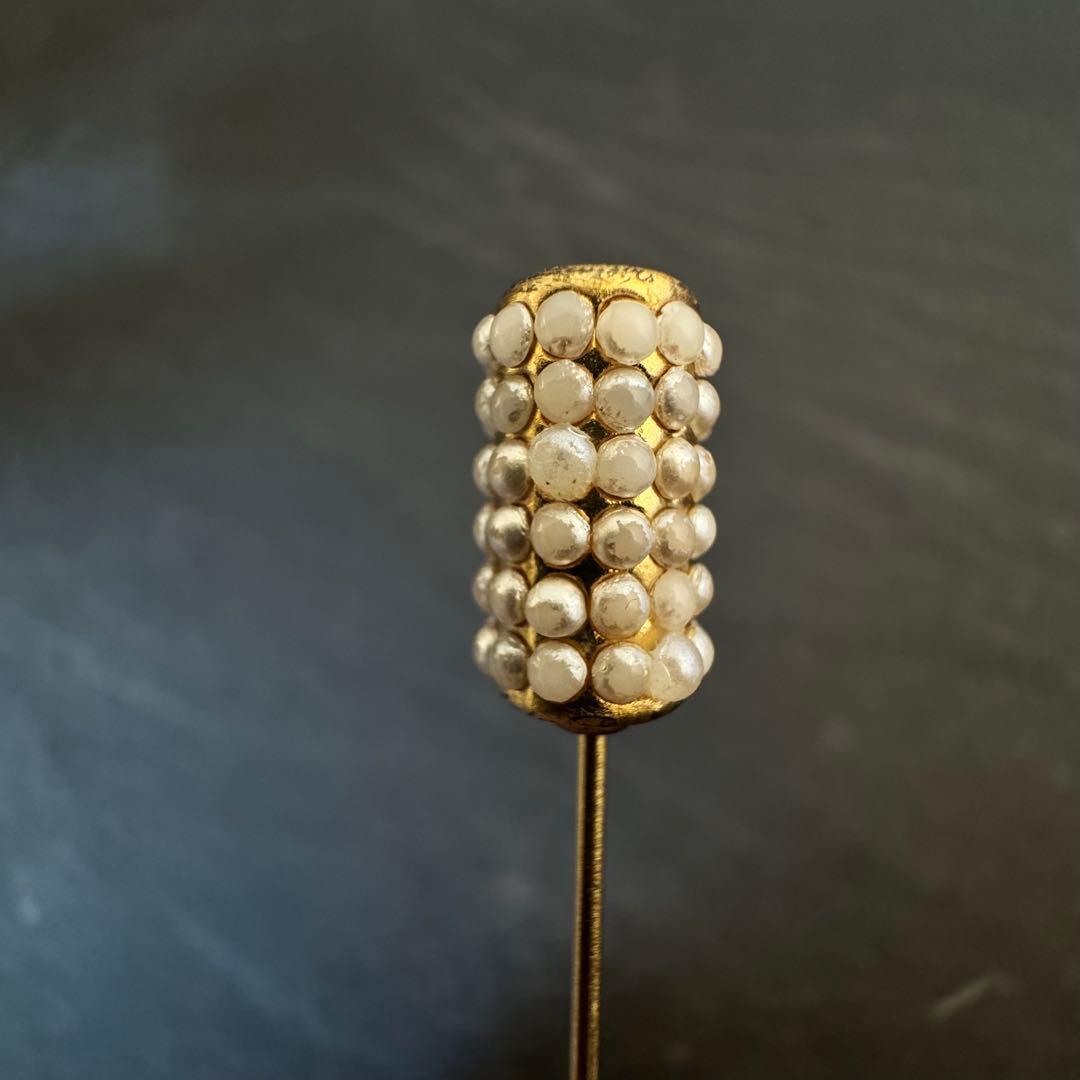 CHANEL シャネル 02P ハート パール ゴールド ピンブローチ