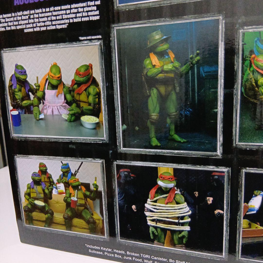 ネカ　ミュータントタートルズ II アクセサリーセット　NECA TMNT 映画