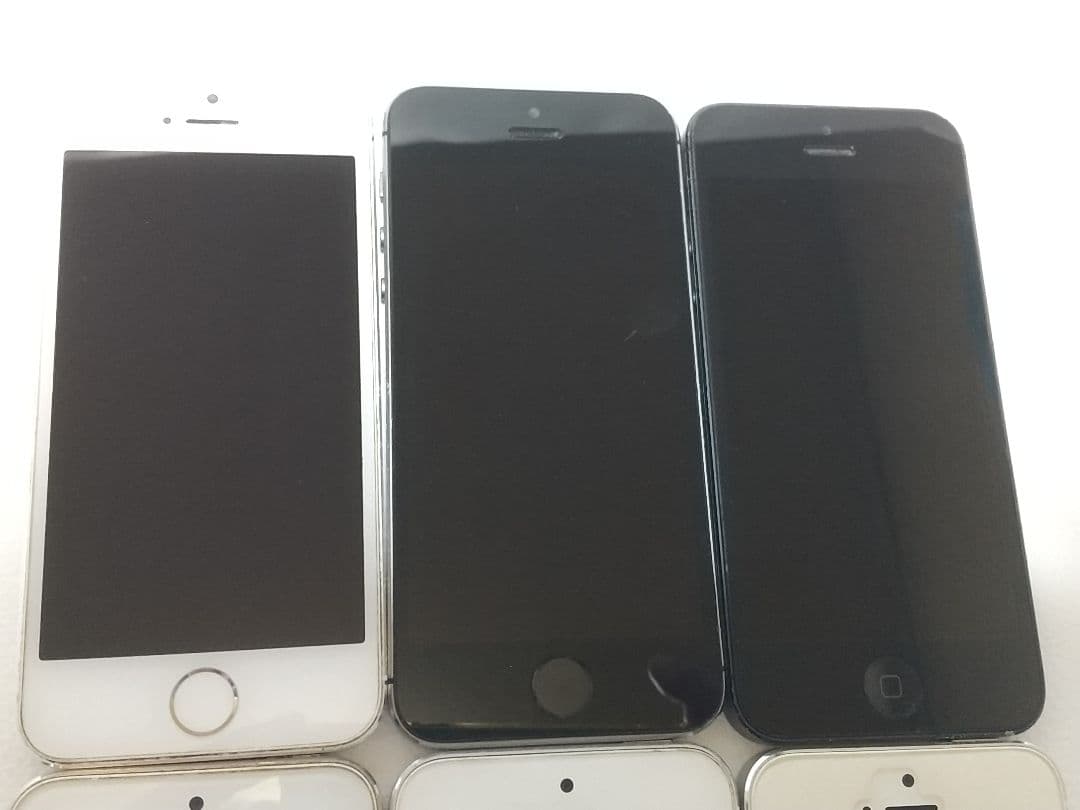 iPhone 5s ホワイト・ブラック ジャンクセット
