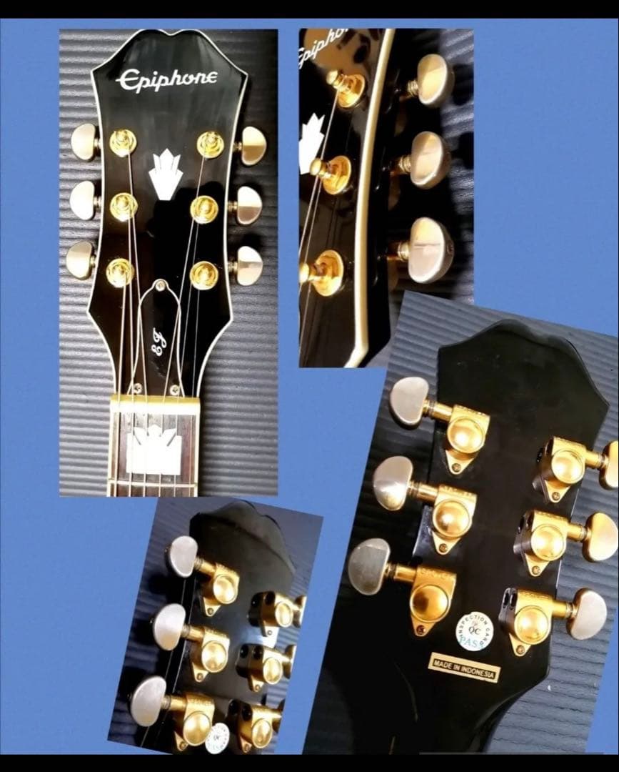 Epiphone EJ-200SCE BLK エレアコ