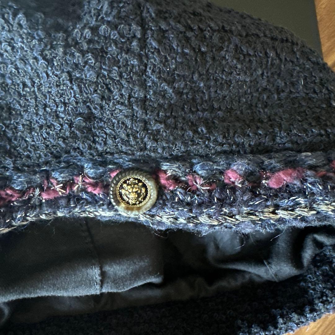 CHANEL ニット帽 サイズ57 シャネル
