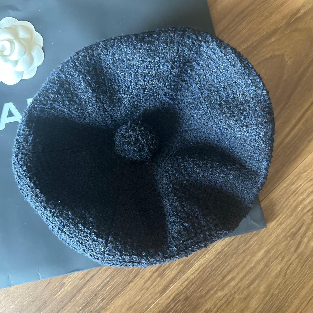 CHANEL ニット帽 サイズ57 シャネル