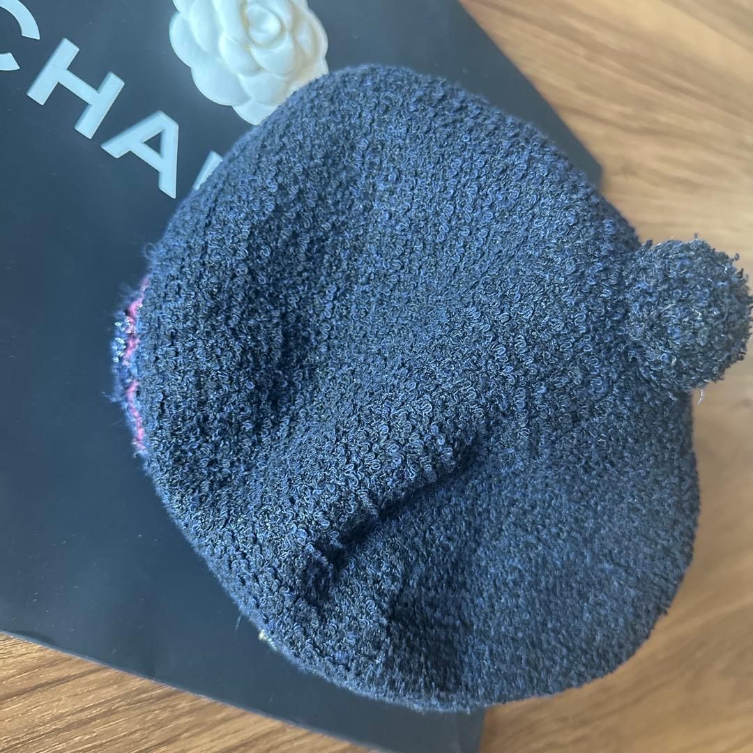 CHANEL ニット帽 サイズ57 シャネル