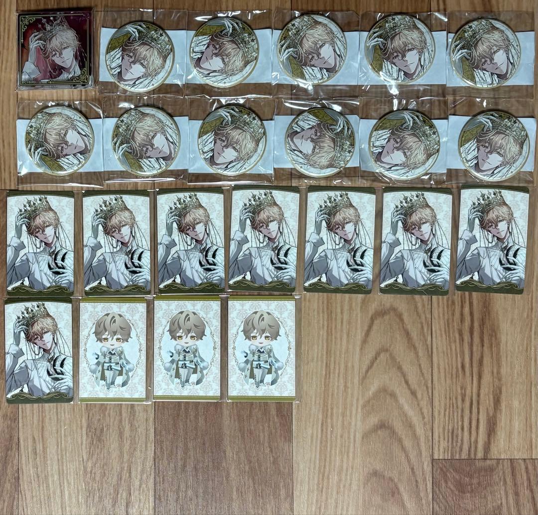 イケメンヴィラン　イケヴィラ　スペシャルくじ　ダリウス　缶バッジ　セット