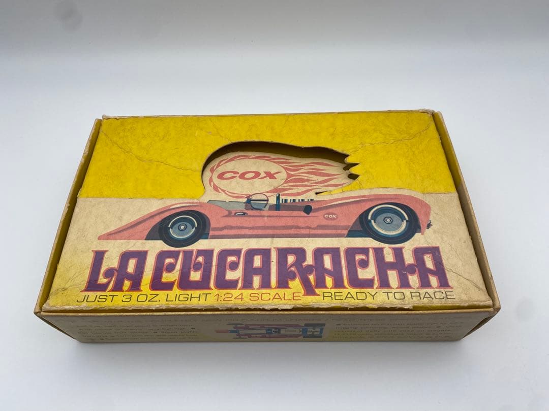 COX LA CUCARACHA 1/24 スロットカー 箱付き レア 当時物