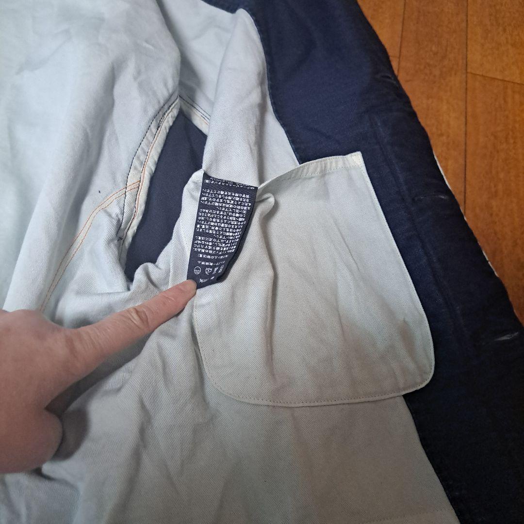 着用3回のみ！インディゴ！45Rジャケット！