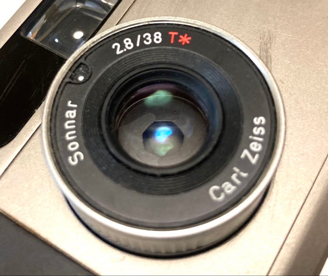 【完動品】CONTAX T2 Sonnar 2.8/38 T* チタンクローム