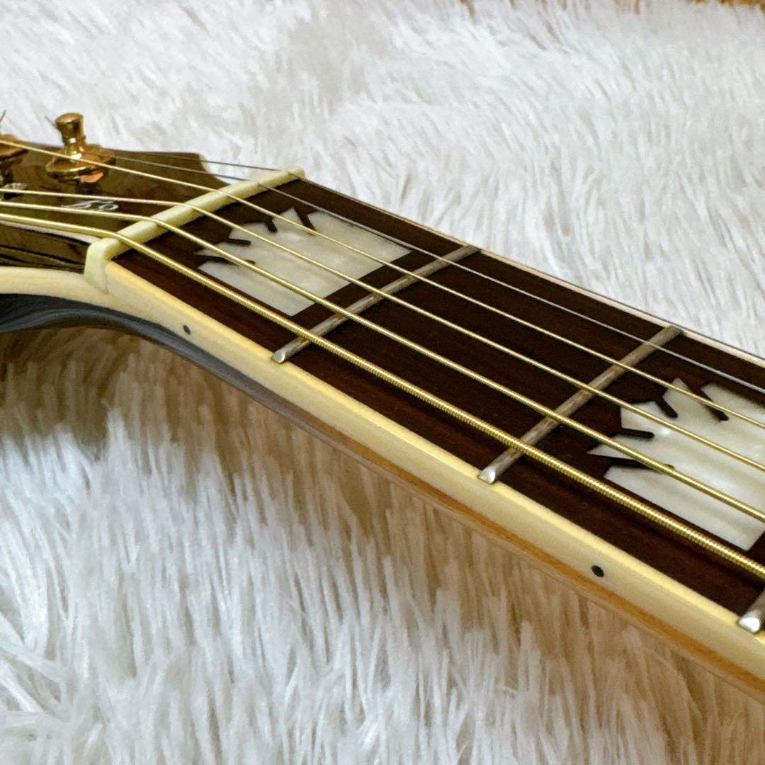 美品！Epiphone EJ-200SCE エレアコ ステレオ出力可 トップ単板