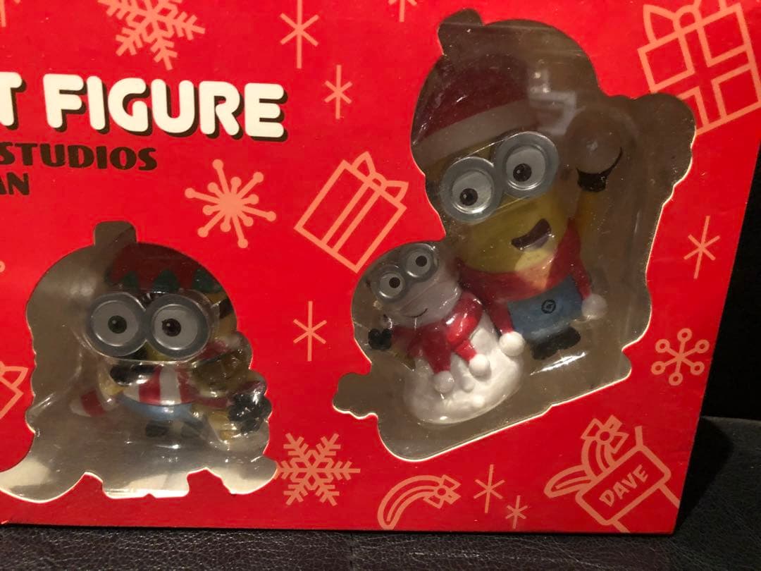 ミニオン クリスマス オーナメントフィギュア 4体セット