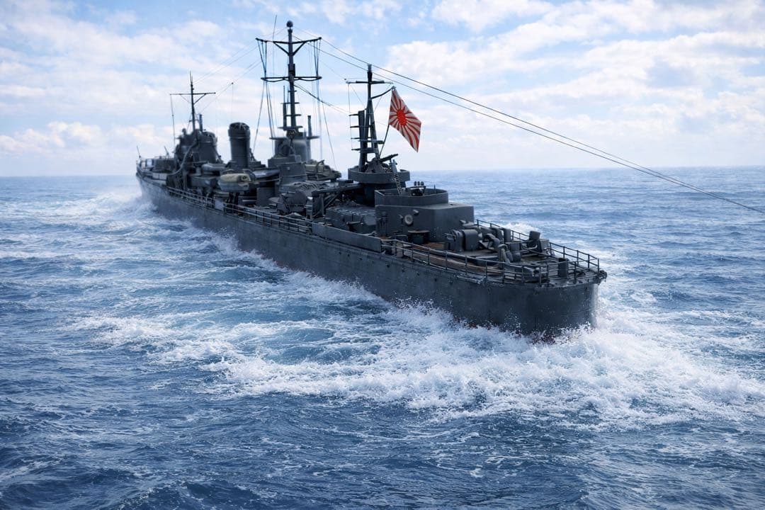 タミヤ1/350 駆逐艦　雪風