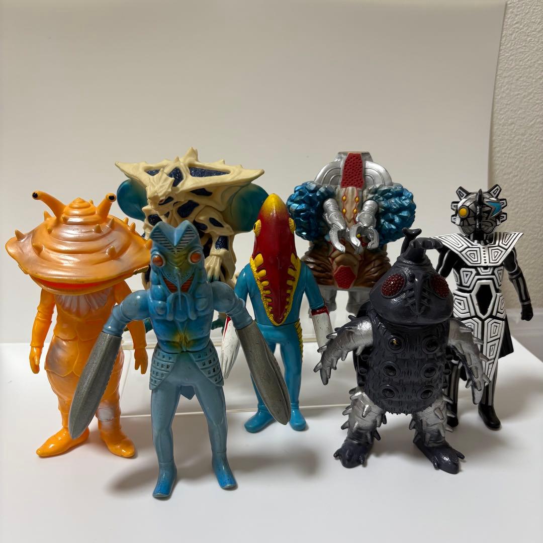 ウルトラマンシリーズ 怪獣 ソフビ フィギュア 7体セット