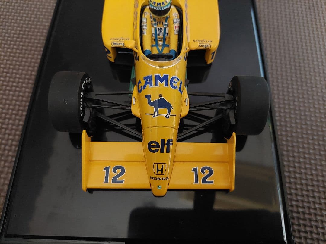 ミニチャンプス 1/18 ロータス 99T A.セナ 1987 CAMELロゴ