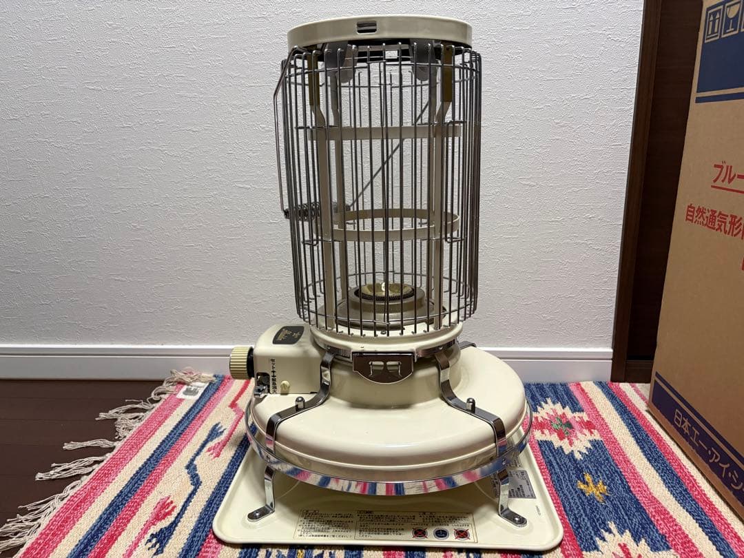 アラジンストーブ39型　ガラスチムニー　チムニーガード付　bf3902