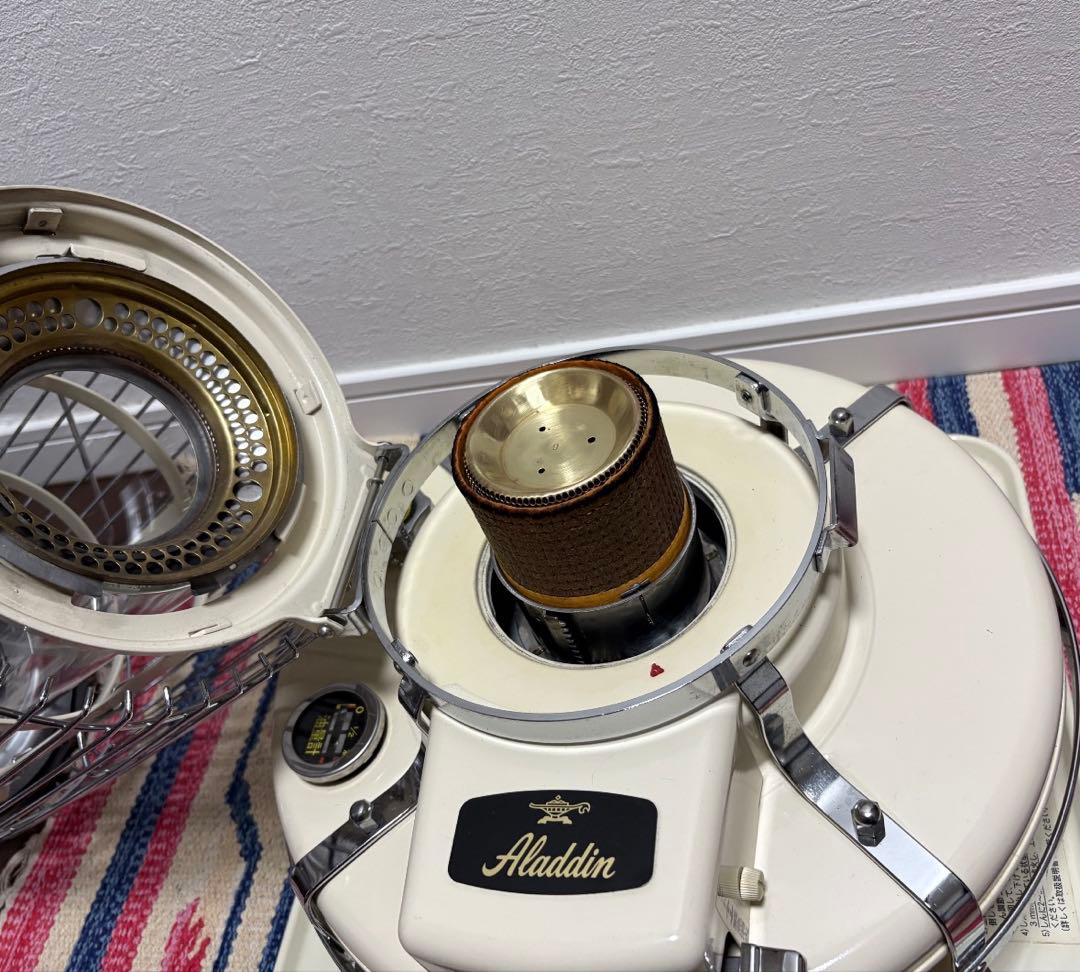 アラジンストーブ39型　ガラスチムニー　チムニーガード付　bf3902