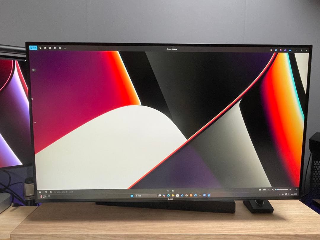 ジャンク Dell U3219g 4k 31.5 IPSモニター 本体