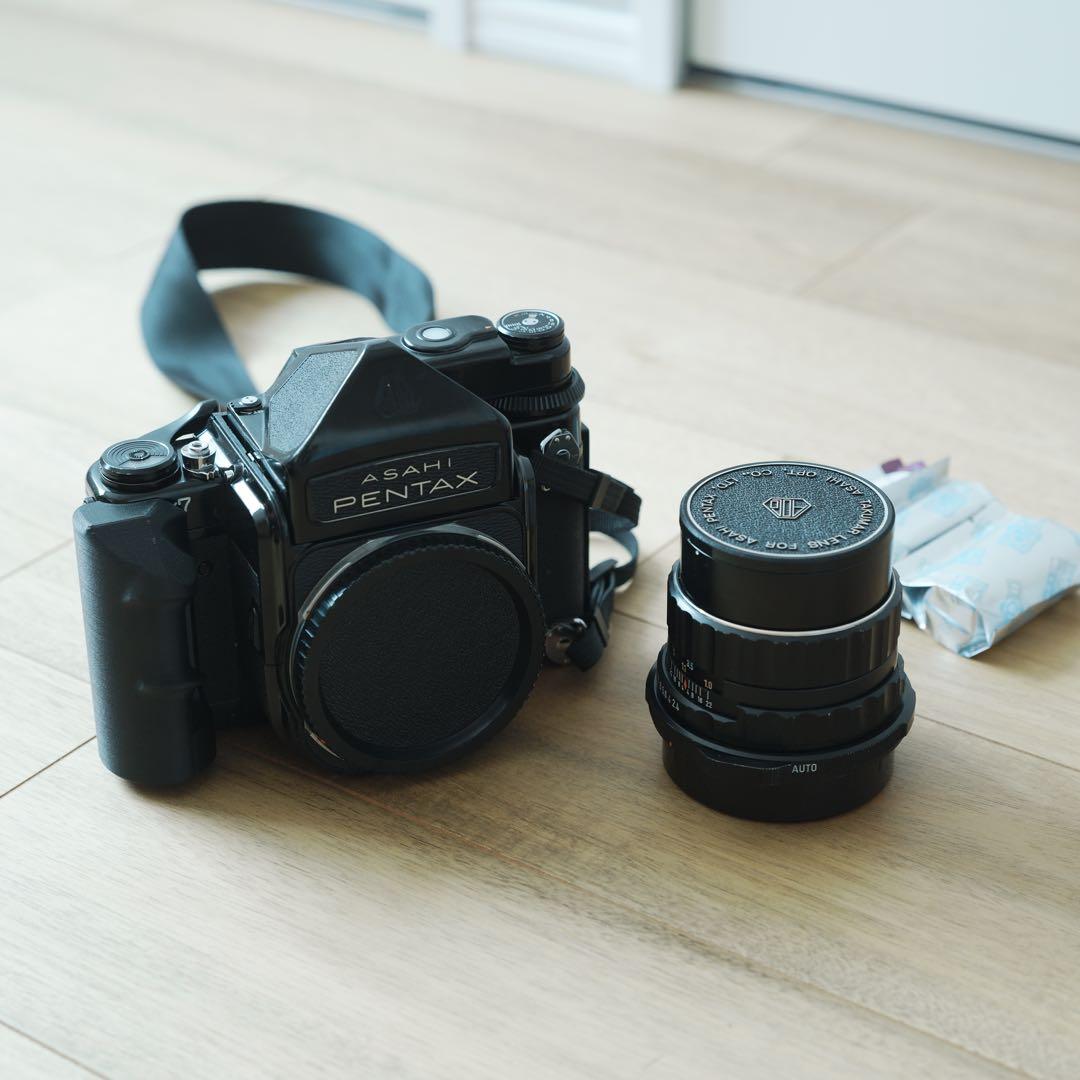 フィルムカメラ PENTAX67 Takumar 105mm f2.4