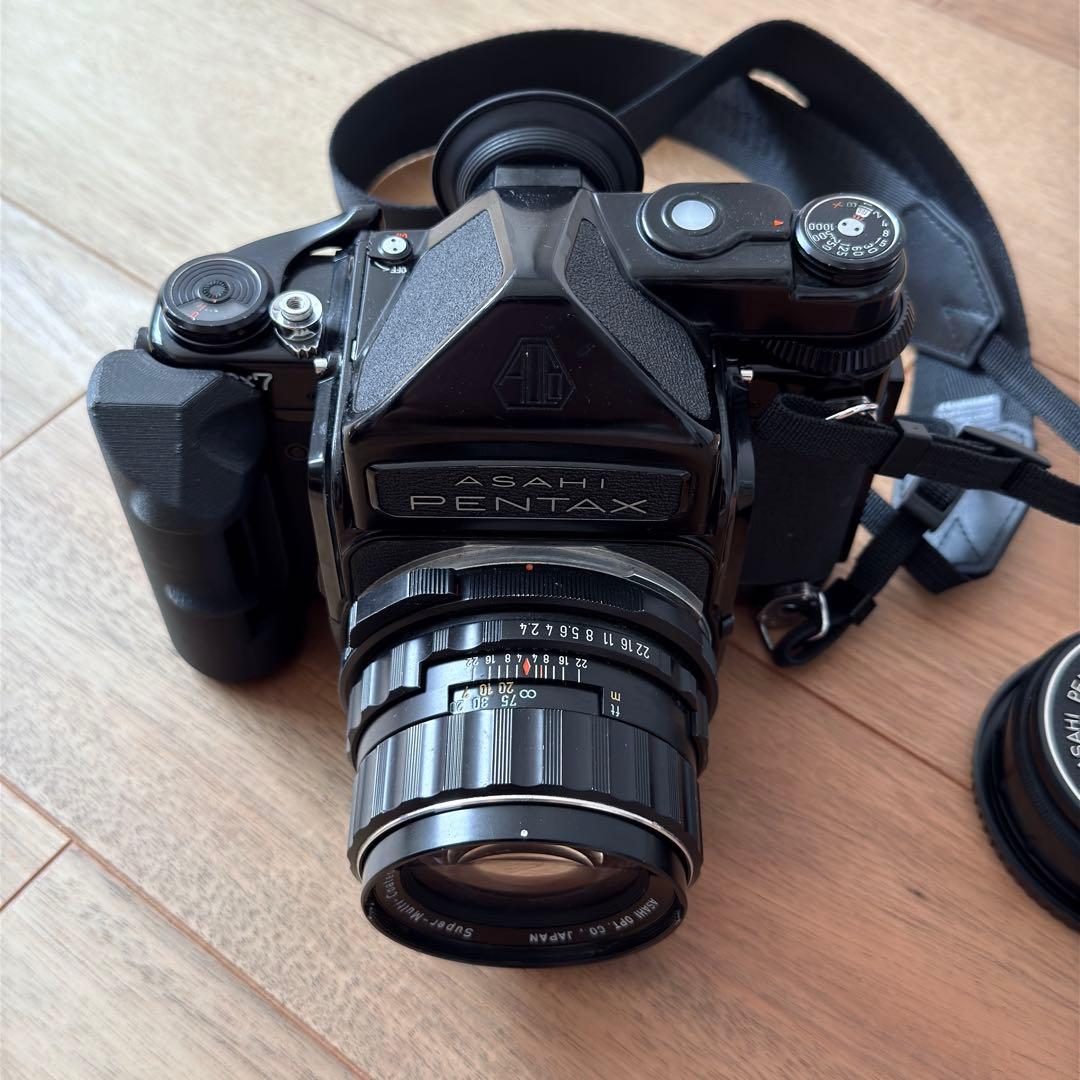 フィルムカメラ PENTAX67 Takumar 105mm f2.4