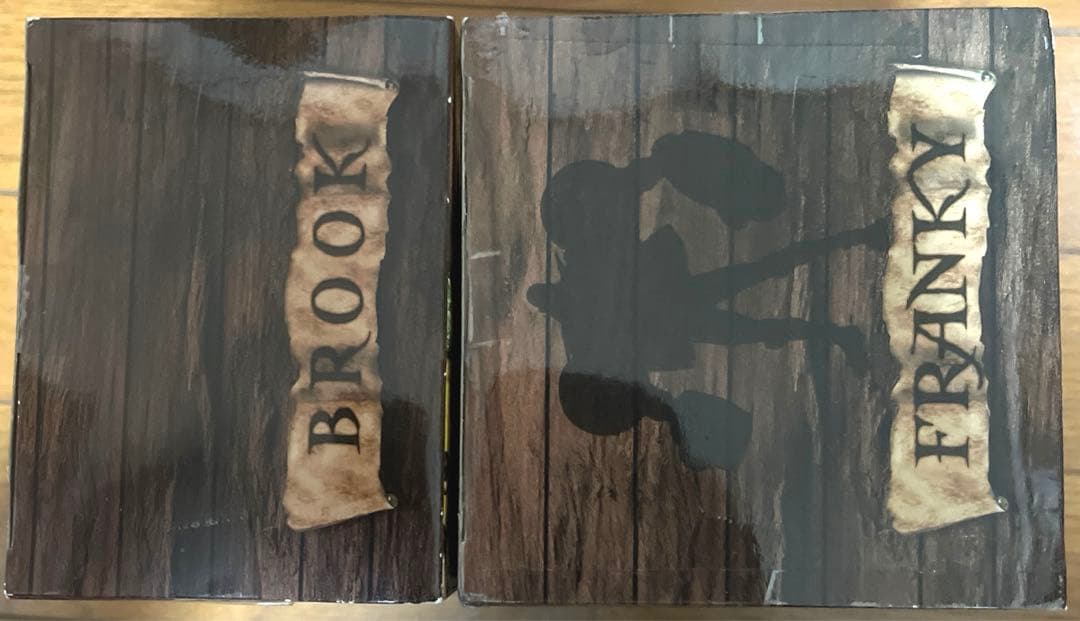 ワンピース　フィギュア　グランドラインメン　フランキー　ブルック　未開封　2点