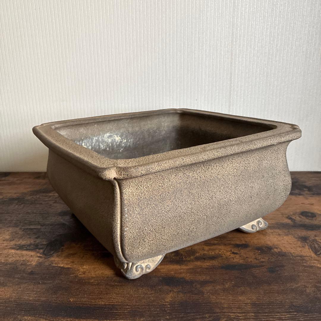 【期間限定お値下げ】盆栽鉢　植木鉢　大鉢　大型　落款あり