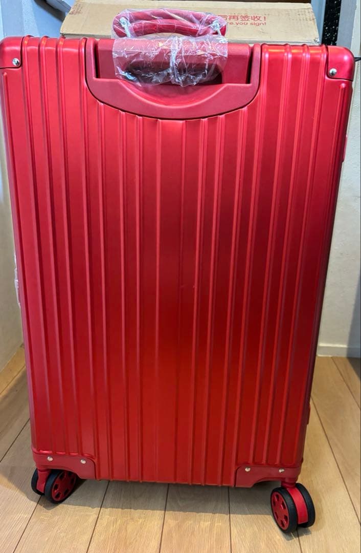 lanbao キャリーケース レッド M