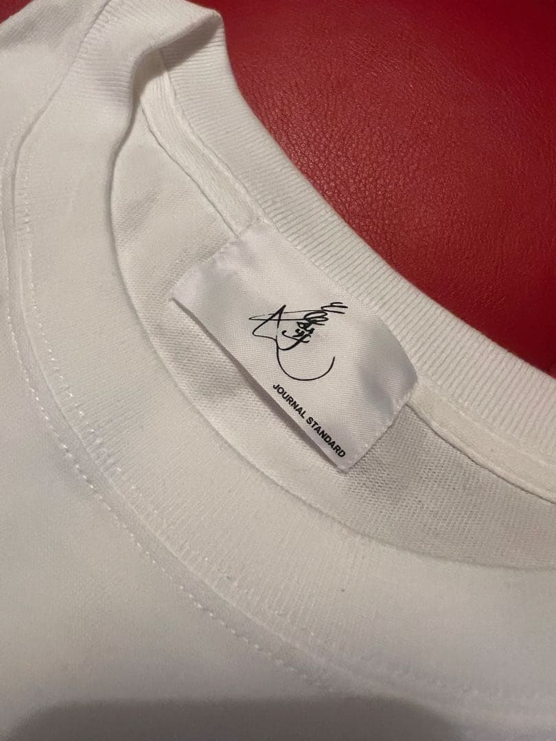 志村けん x JOURNAL STSNDARD Tシャツ ホワイト