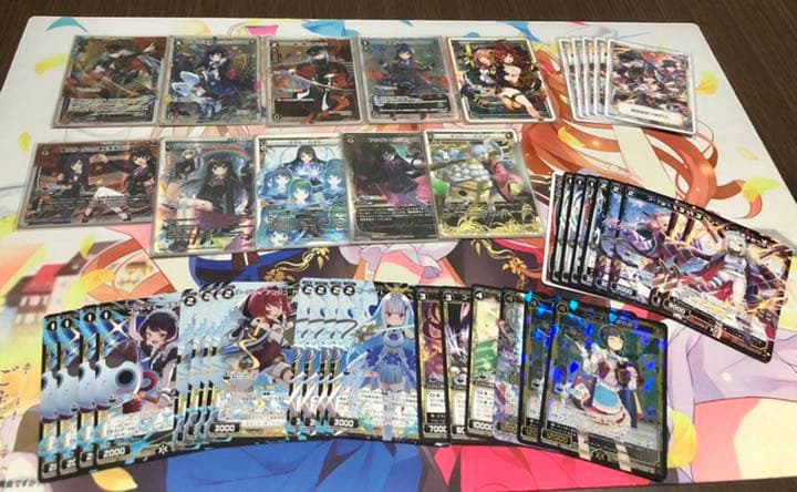 ウィクロス　にじさんじ　デッキ　パーツ　サイン多数