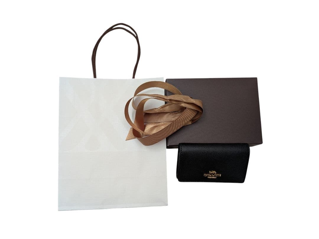 【新品】正規品 COACH ファイブリング キーケース ブラック F76741