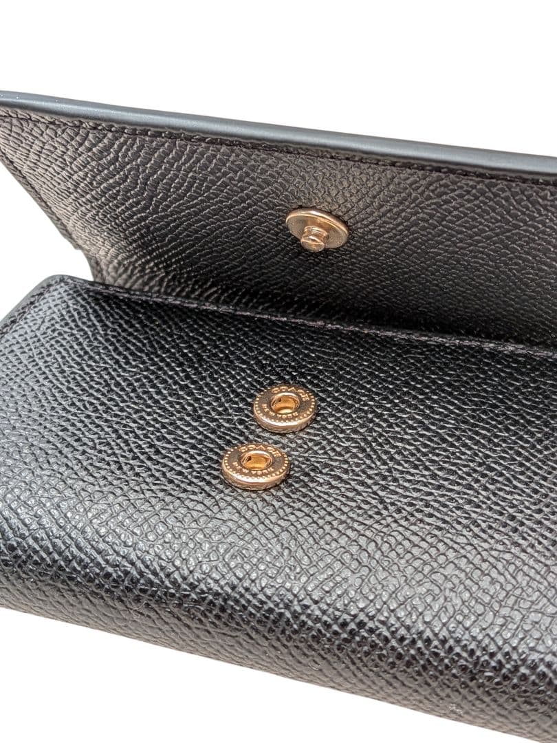 【新品】正規品 COACH ファイブリング キーケース ブラック F76741