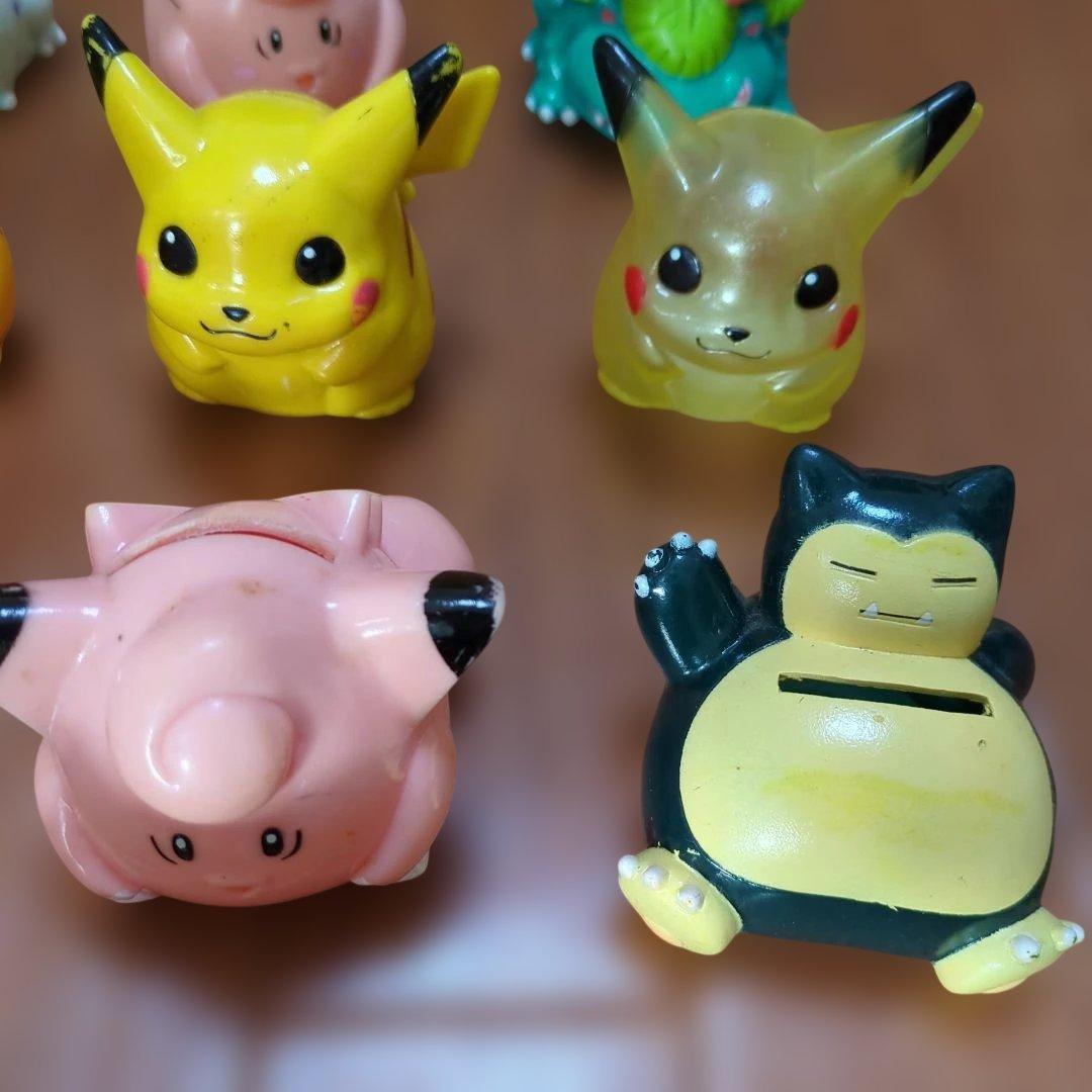 ポケモン ソフビ 貯金箱 レトロ レア まとめ売り♡P29