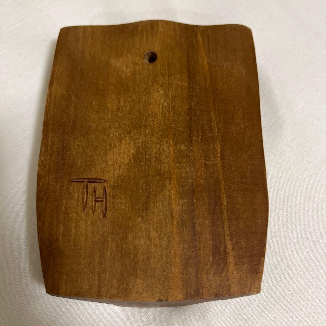 手彫り　マオリ族　お面　ニュージーランドの工芸品