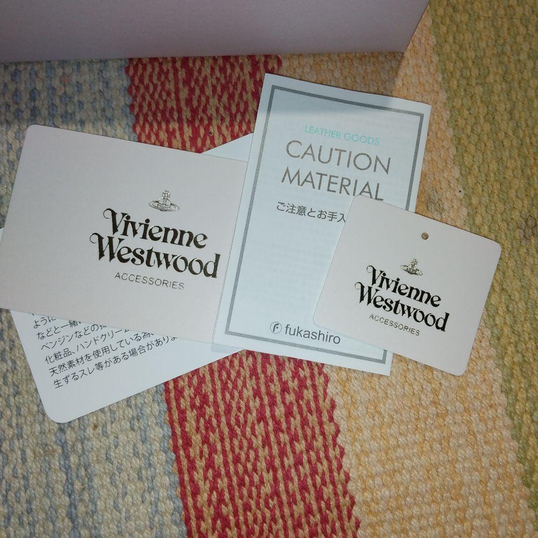 【美品】ヴィヴィアンウエストウッド　財布　3つ折財布　オーブ　ブラック　レザー