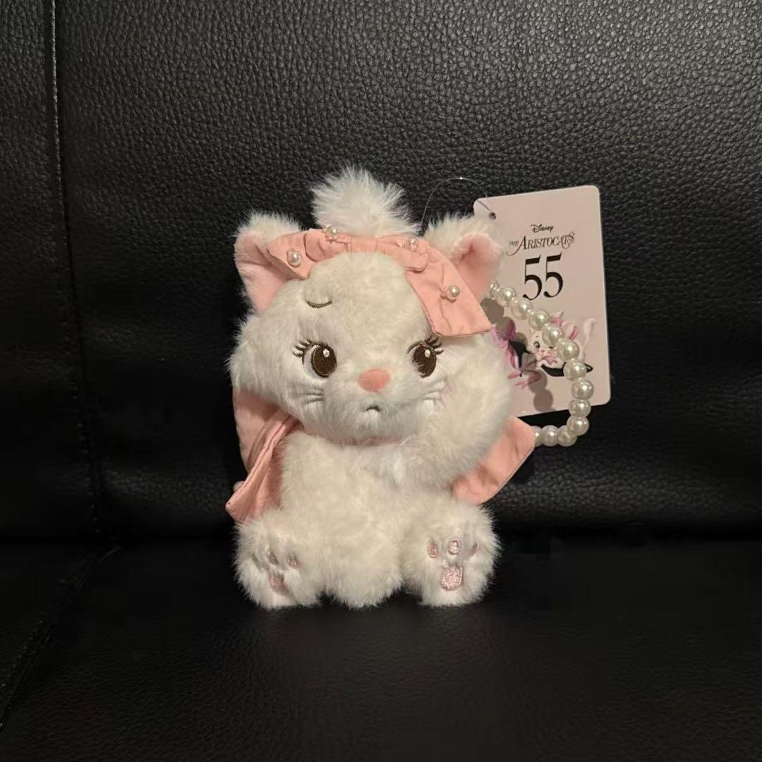 マリー おしゃれキャット ぬいぐるみ　キーホルダー　キーチェーン　55 周年