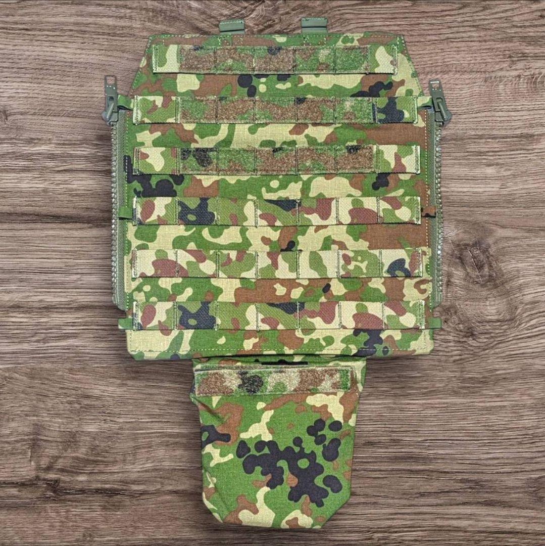 【美品】 MOLLE Zip-On Panel 2.0　陸自迷彩