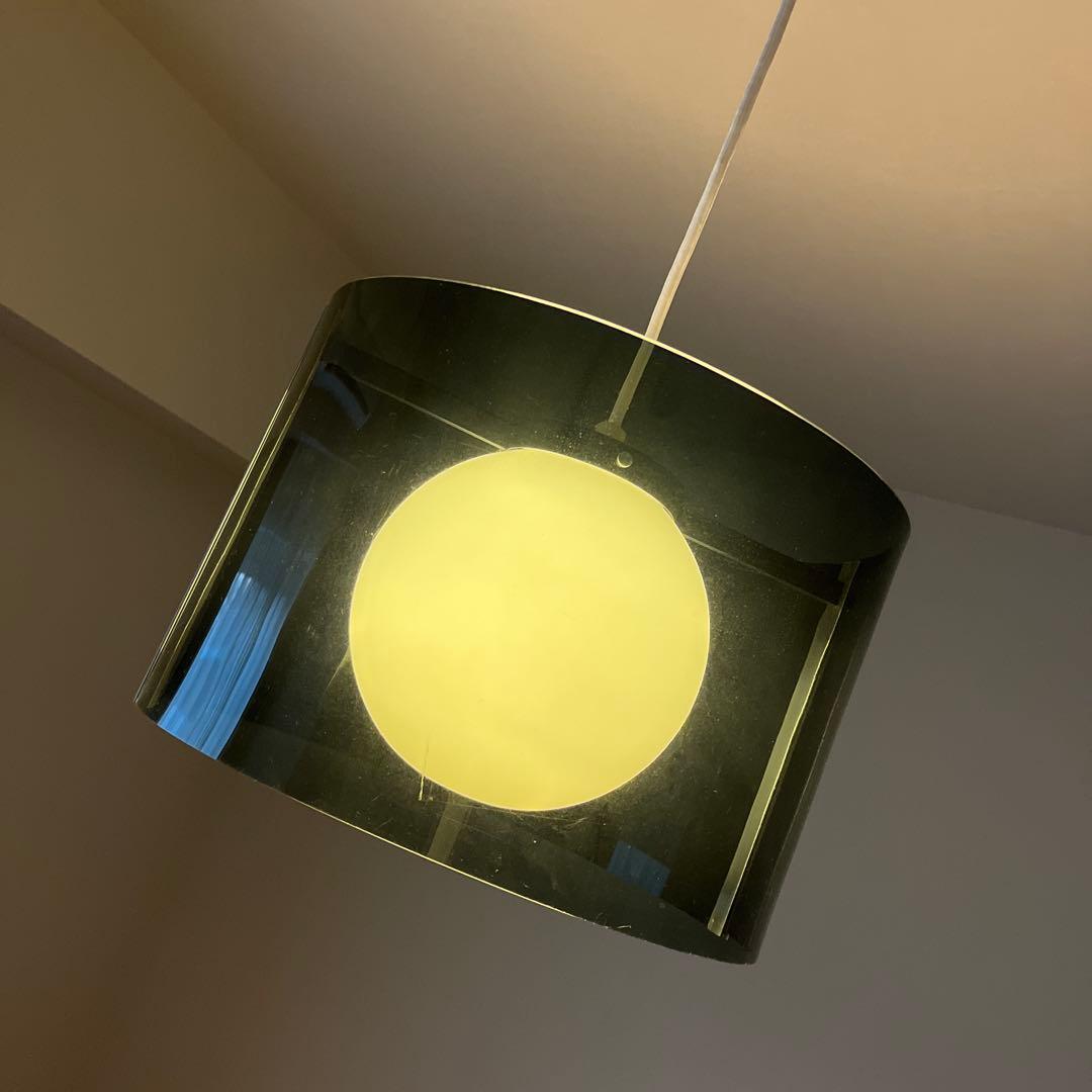 70s ペンダントランプ ミッドセンチュリー アメリカ製 天井照明