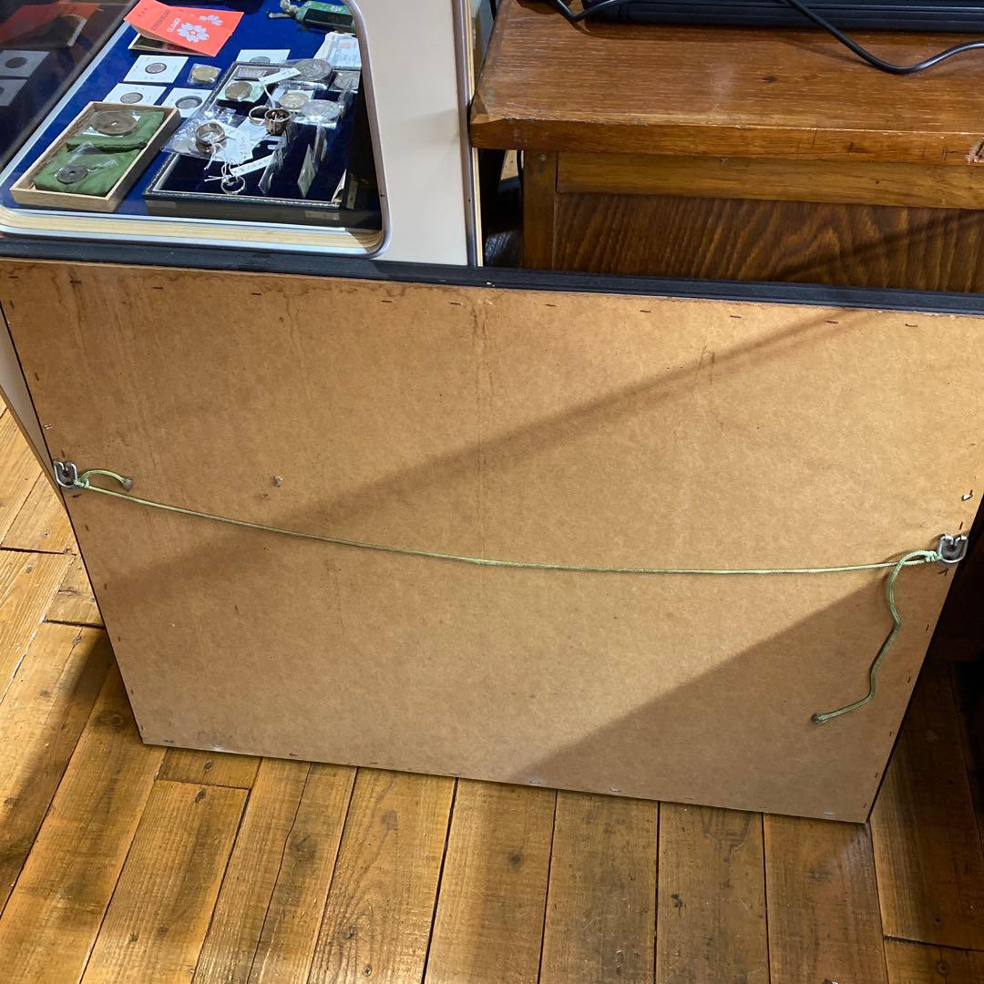 犬と親子/TWO GOOD FRIENDS 額入り　リトグラフ