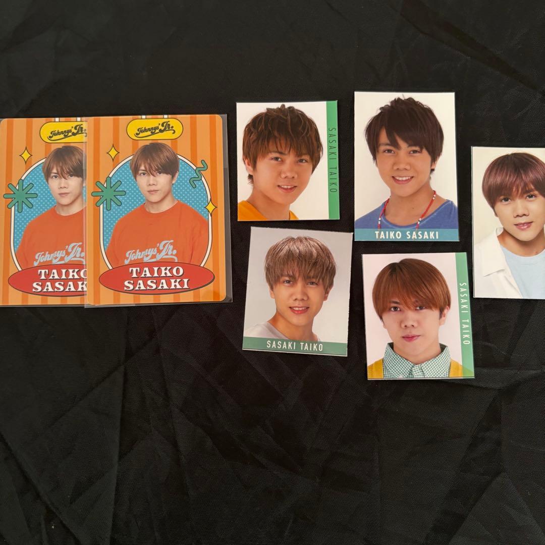 画像7枚 佐々木大光 セット（アクリルスタンド・フォトカード・缶バッジ）