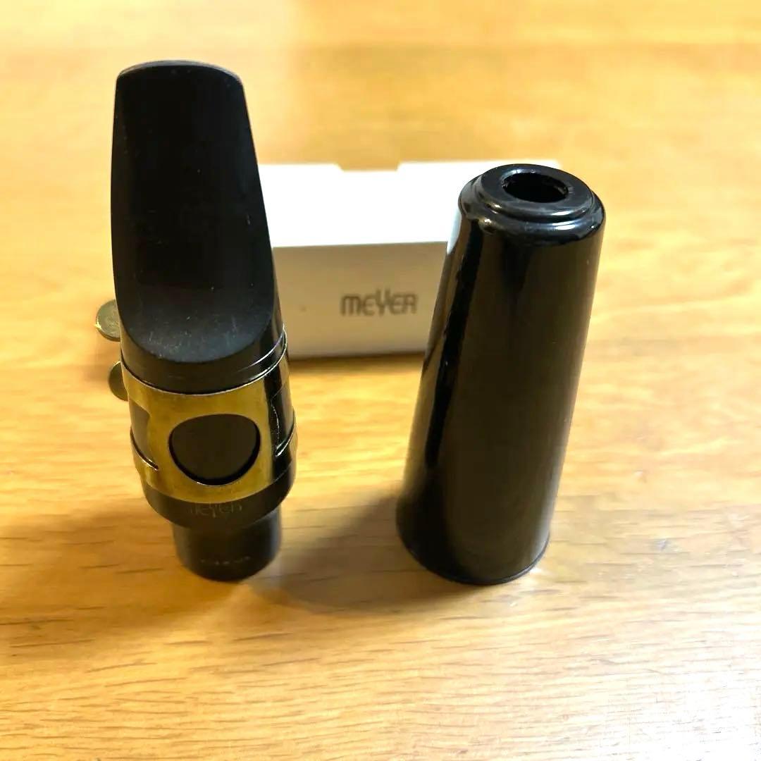 メイヤー5MMテナーサックスマウスピース(リガチャーキャップ付き)