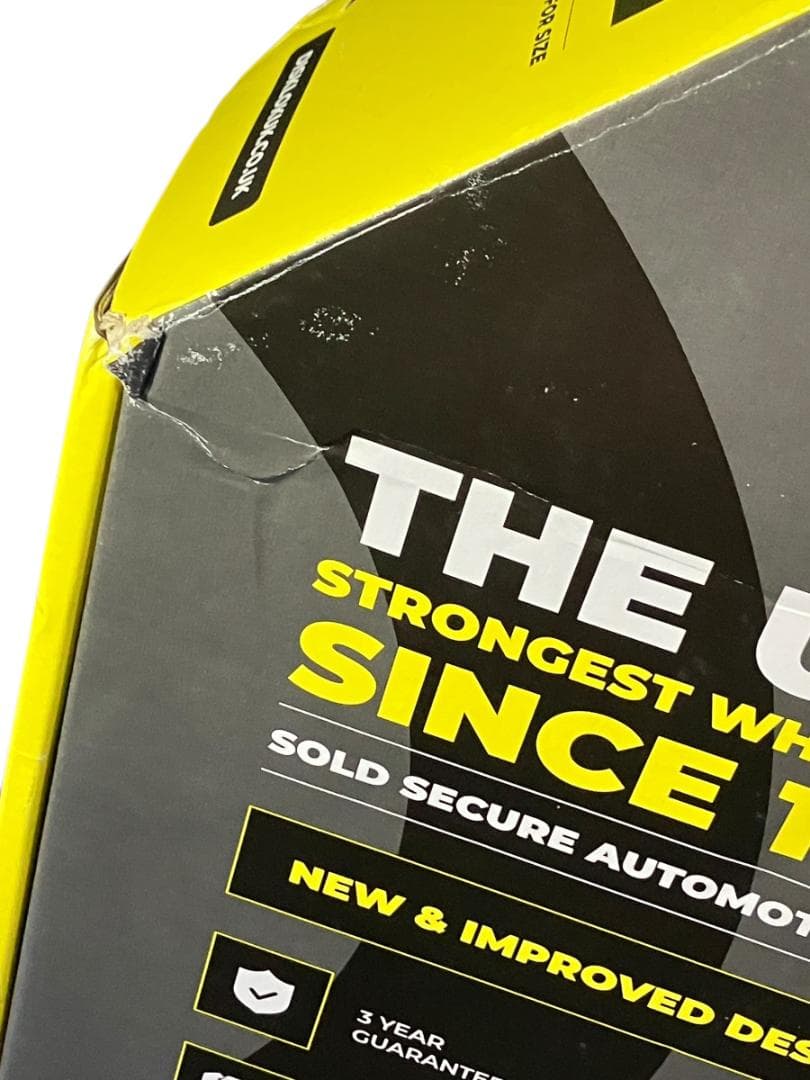 【外箱に破れあり】未使用品 英国純正品 disklok Sサイズ ハンドルロック