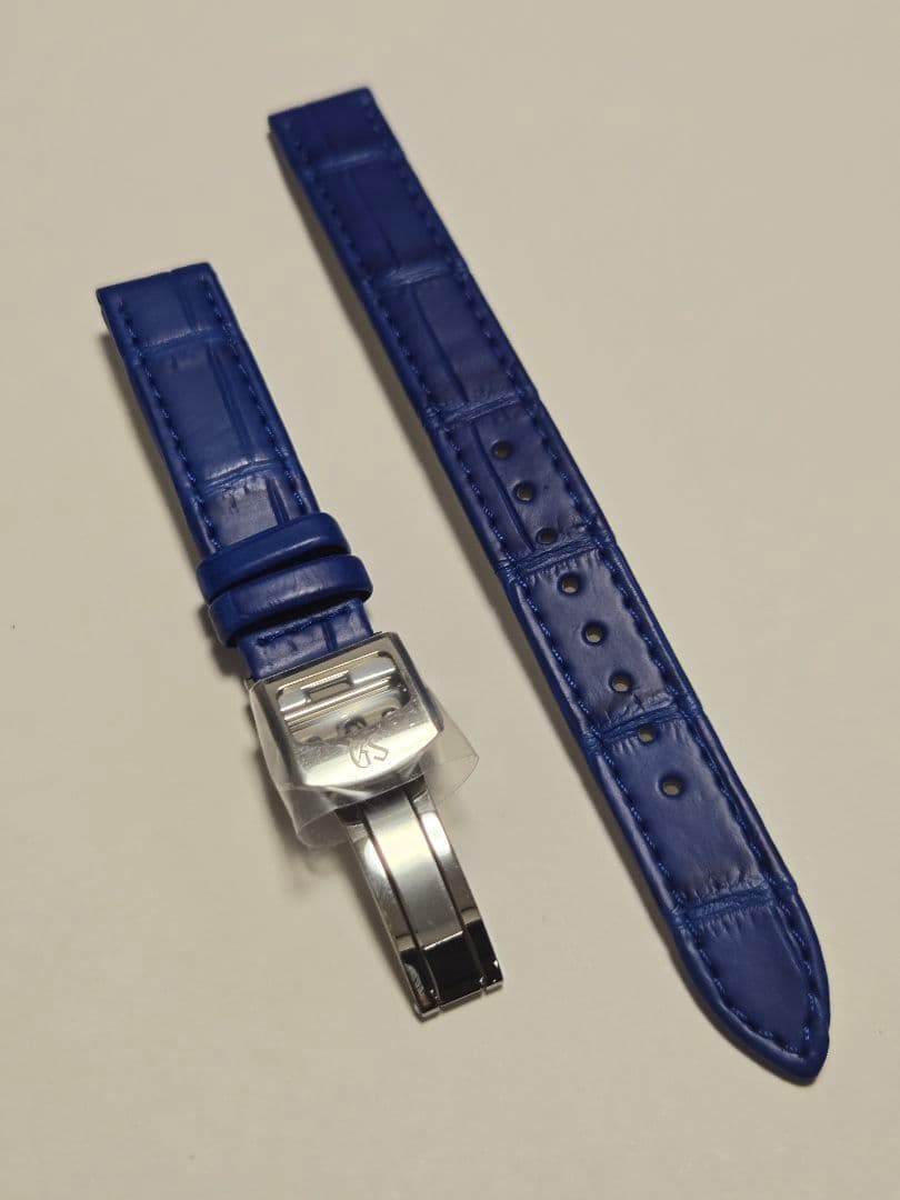 【グランドセイコー】レディース用 革バンド(クロコダイル)とDバックル