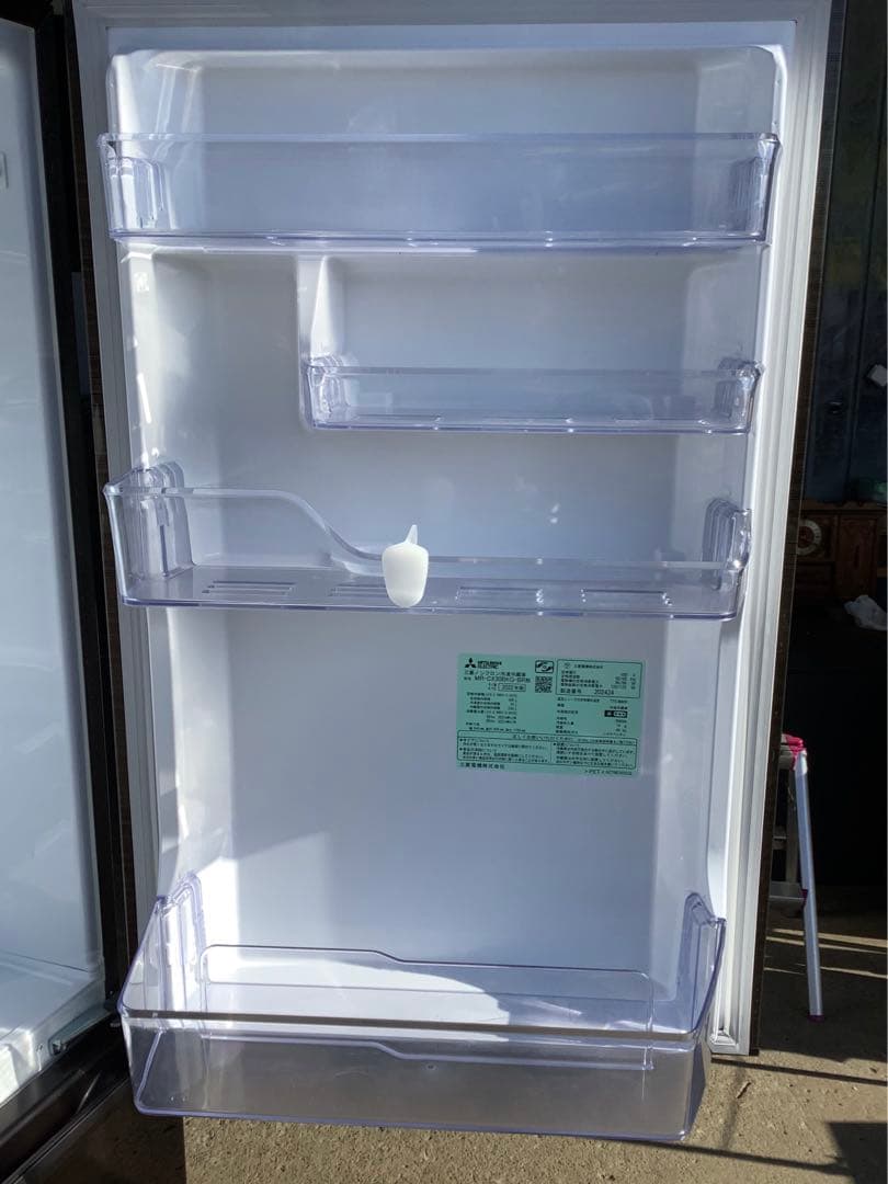 三菱 3ドア冷凍冷蔵庫 MR-CX30BKG-BR 300L 2022年製