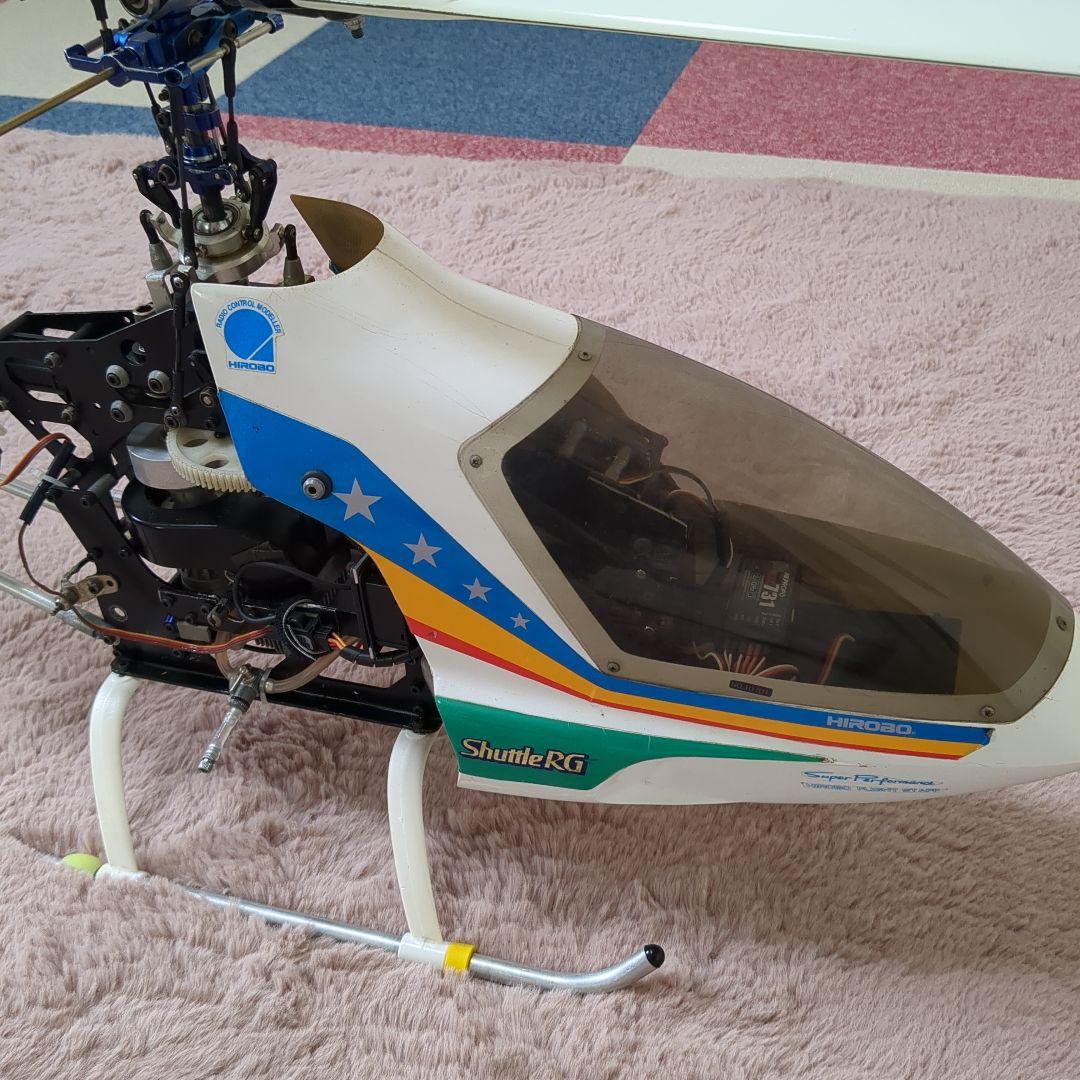ヒロボーHirobo Shuttle RG RCヘリコプター ［中古品]